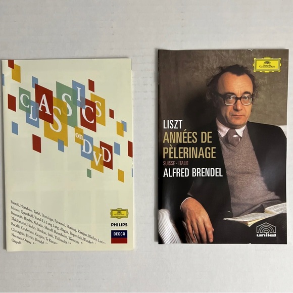 Alfred Brendel / Liszt / Annees De Pelerinage I  II (DVD, 2006) - Picture 3 of 4